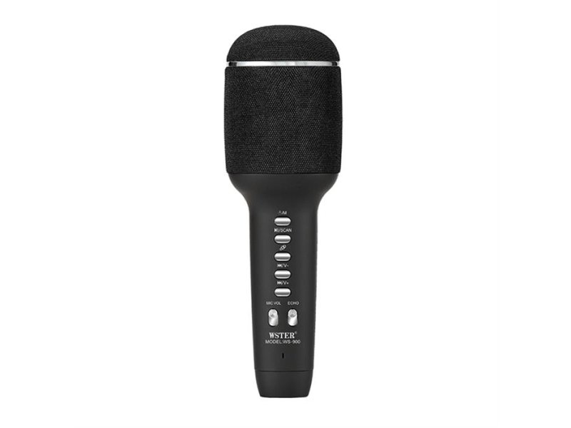 Wster WS-900 Bluetooth mikrofon crni