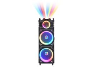 MS MOBILE Zvučnik Bluetooth NDR-1526 100W 2*15 inča sa dva mikrofona crni