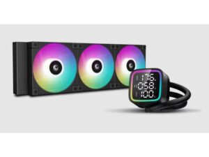 DEEPCOOL CPU Hladnjak LD360 ARGB LCD ekran CRNO, R-LD360-BKMSN-G-1