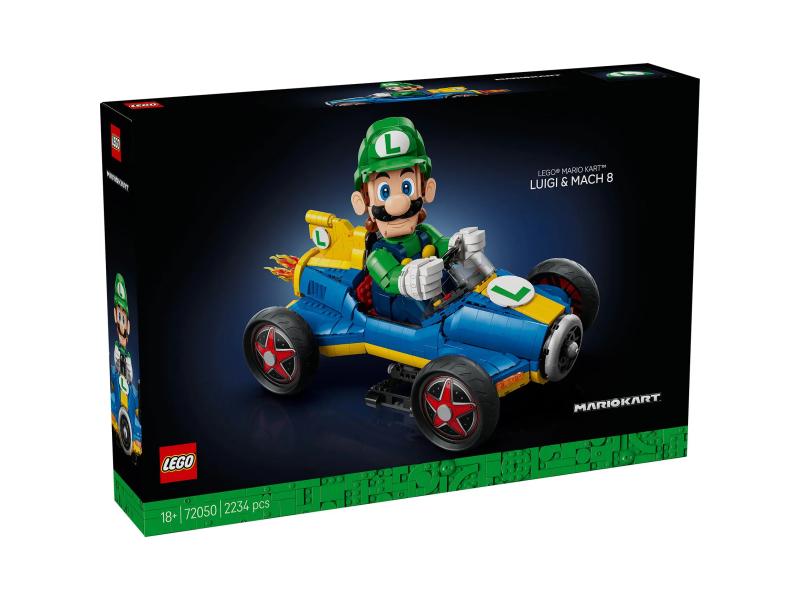 LEGO 72050 Mario Kart™ – Luiđi i Mach 8