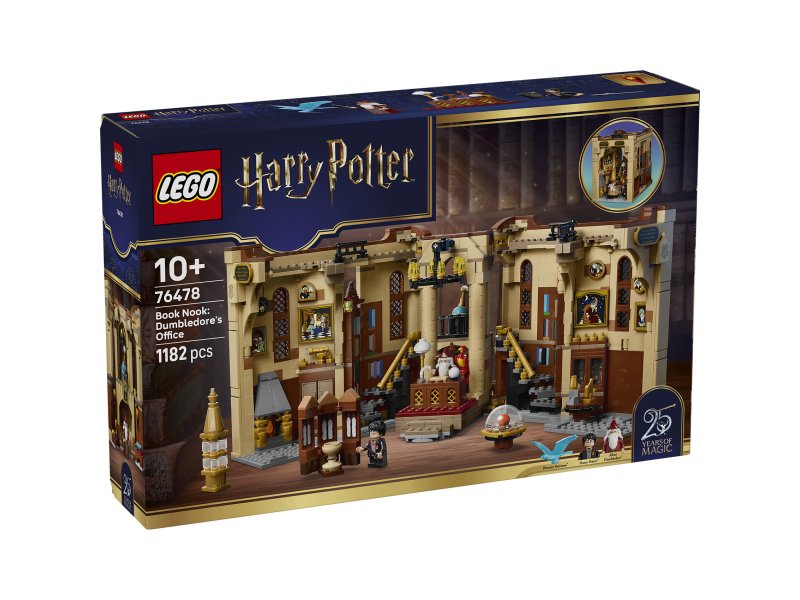 LEGO 76478 Kutak za knjige: Dambldorova kancelarija