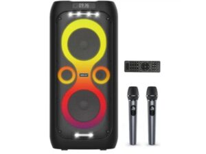 BKK Zvučnik bluetooth K6501C sa dva mikrofona crni