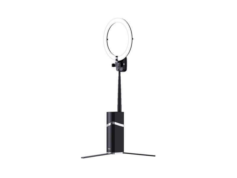 MOXOM Držač i LED svetlo MX-LB08 crno