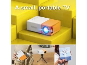 MS MOBILE Mini Led projektor YG300 narandžasti