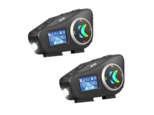 MS MOBILE Bluetooth headset za kacigu (slusalica) KARLER BASS KR-M4 COMBO crna