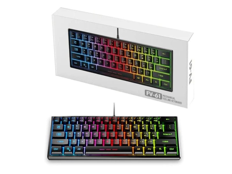 FOREV FV-61 Gaming, RGB, Mechanical USB EN