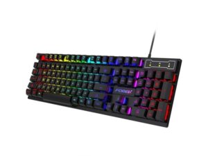 FOREV FV-Q1S Gaming, RGB, Mechanical feel tastatura USB FOREV FV-Q1S Gaming, RGB, Mechanical feel tastatura USB