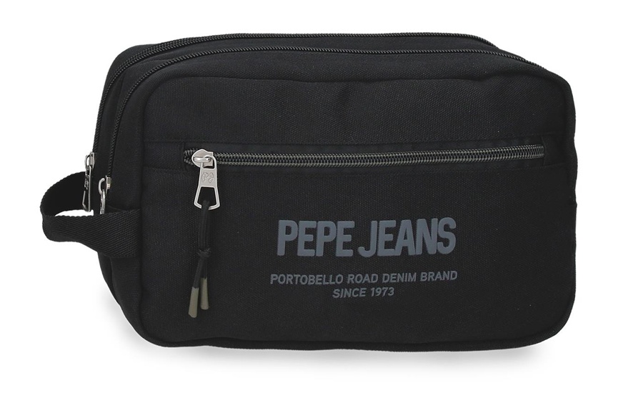 PEPE JEANS EDWARD muški neseser sa 2 pregrade – crna