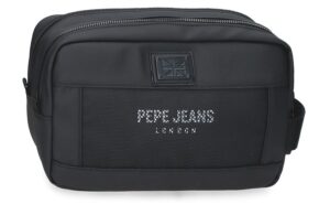 PEPE JEANS DURHAM muški neseser sa 2 pregrade - crna