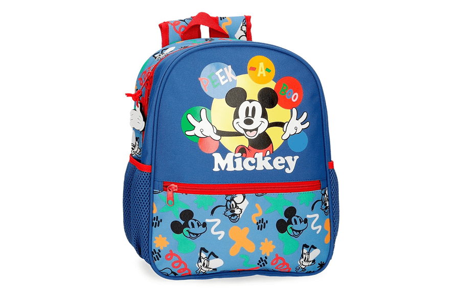 MICKEY PEEK A BOO ranac za vrtić – plava