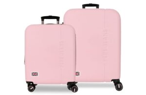PEPE JEANS ARIS set kofera 2/1 - powder pink