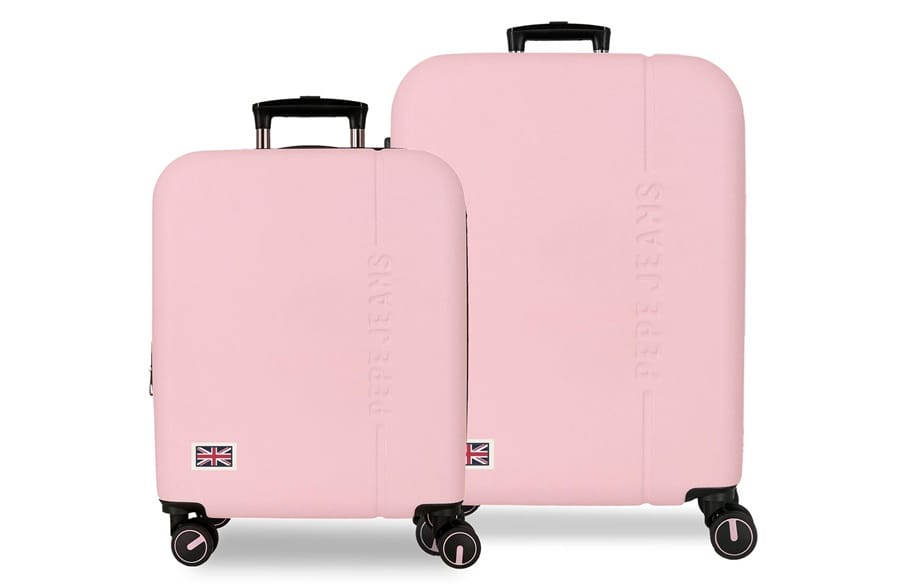 PEPE JEANS ARIS set kofera 2/1 – powder pink