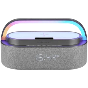 Zvučnik+Alarm+Wireless punjač za mob Volkano Dawn VK-3132-GR