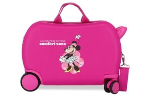 MINNIE COMFORT ZONE dečiji kofer na točkićima - pink