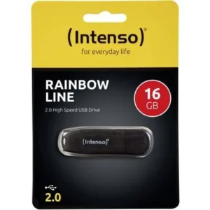 USB Flash Intenso 16GB Rainbow Line USB2.0 3502470 Black