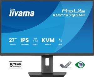 Monitor 27′ Iiyama XB2797QSNP-B1 IPS 2560×1440/75Hz/1ms/HDMI/DP/USB/RJ45/pivot Monitor 27' Iiyama XB2797QSNP-B1 IPS 2560x1440/75Hz/1ms/HDMI/DP/USB/RJ45/pivot