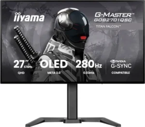 Monitor 27′ Iiyama GOB2701QSC-B1 IPS OLED 2560×1440/280Hz/0.03ms/HDMI/DP/pivot Monitor 27' Iiyama GOB2701QSC-B1 IPS OLED 2560x1440/280Hz/0.03ms/HDMI/DP/pivot