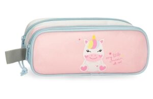ROLL ROAD HAPPY PETS prazna pernica sa 2 pregrade - pink