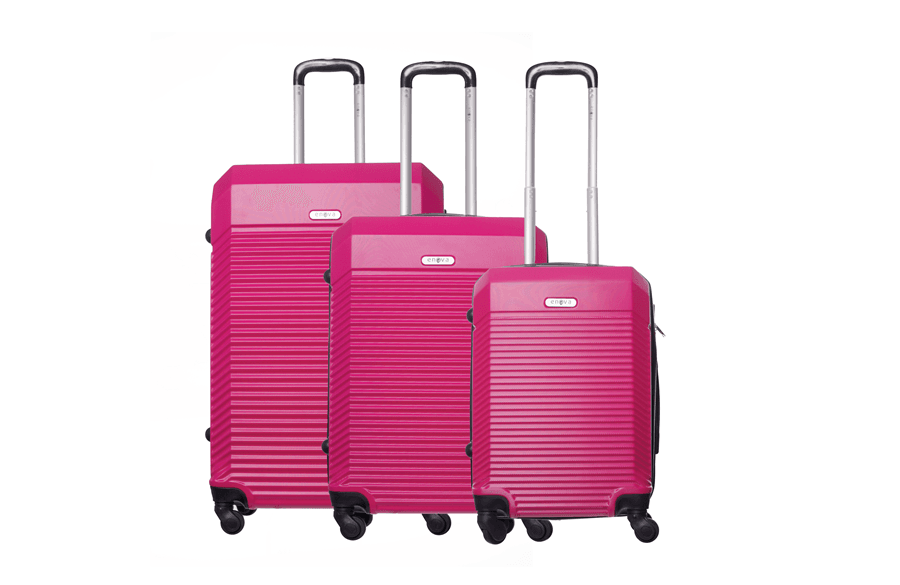 ENOVA CAPRI set kofera 3/1 – pink