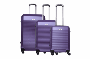 ENOVA CAPRI set kofera 3/1 - ljubičasta