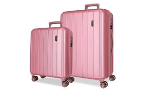 MOVOM WOOD set kofera 2/1 - pink