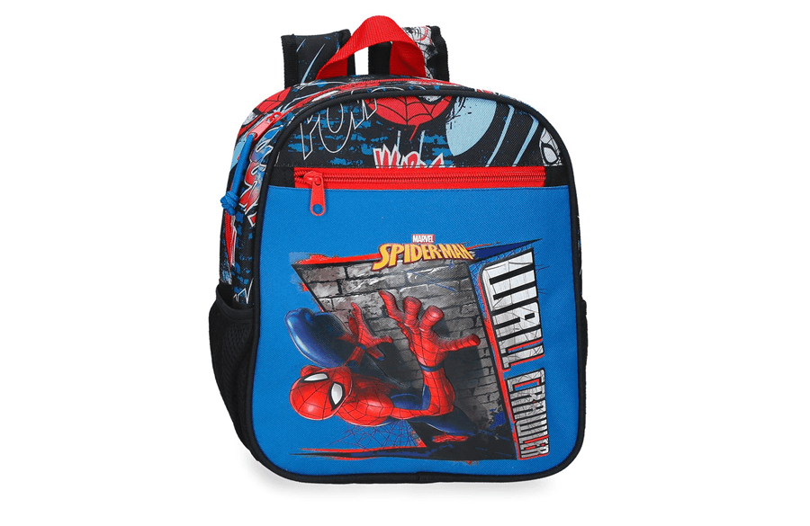 SPIDERMAN WALL CRAWLER ranac za vrtić – plava
