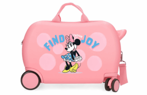 MINNIE FIND YOUR JOY dečiji kofer na točkićima - pink