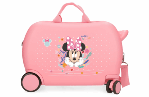 DISNEY MINNIE HAPPY TO BE ME dečiji kofer na točkićima - pink