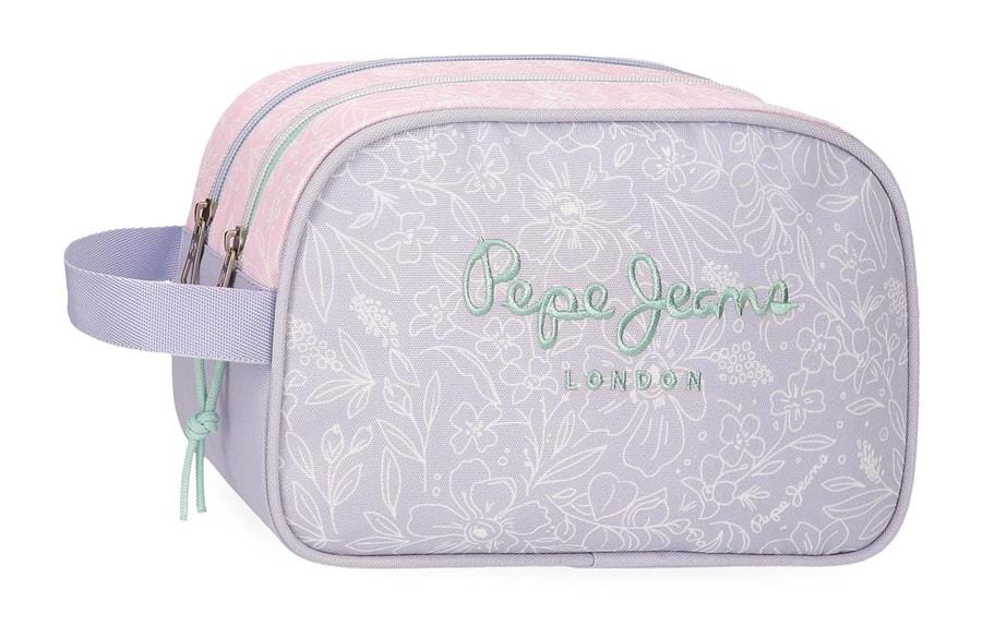 PEPE JEANS RENATA ženski neseser sa 2 pregrade – orchid pink