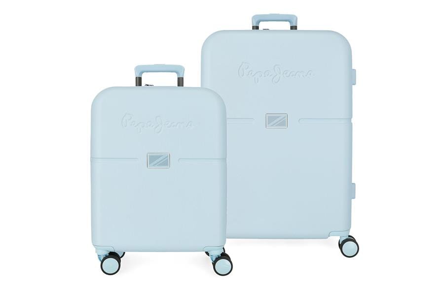 PEPE JEANS ACCENT ABS Set kofera 2/1 – sky blue