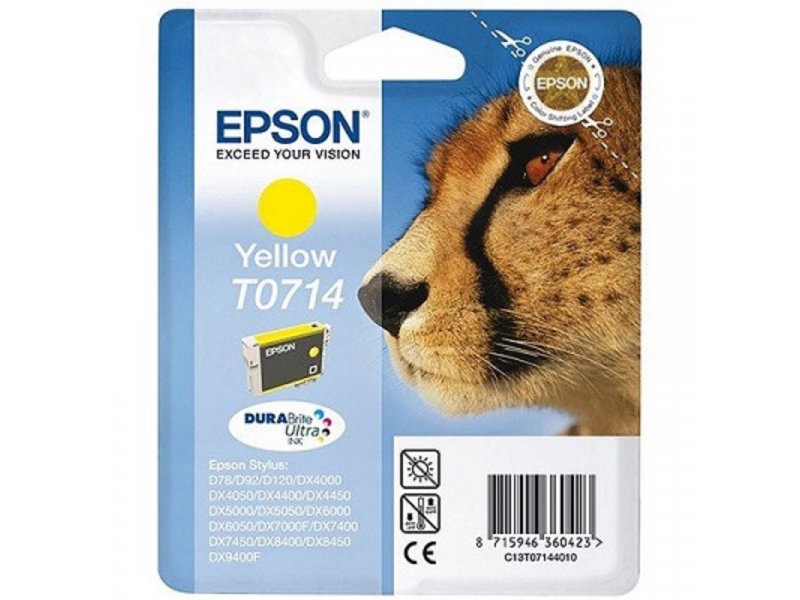EPSON INK (T0714) YELLOW