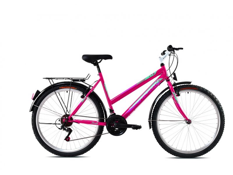 ADRIA CTB BONITA 26”/18HT pink-tirkiz (921226-19)