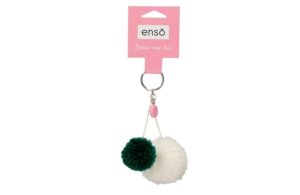 ENSO FLUFFY CHARMS dečiji privezak - zelena