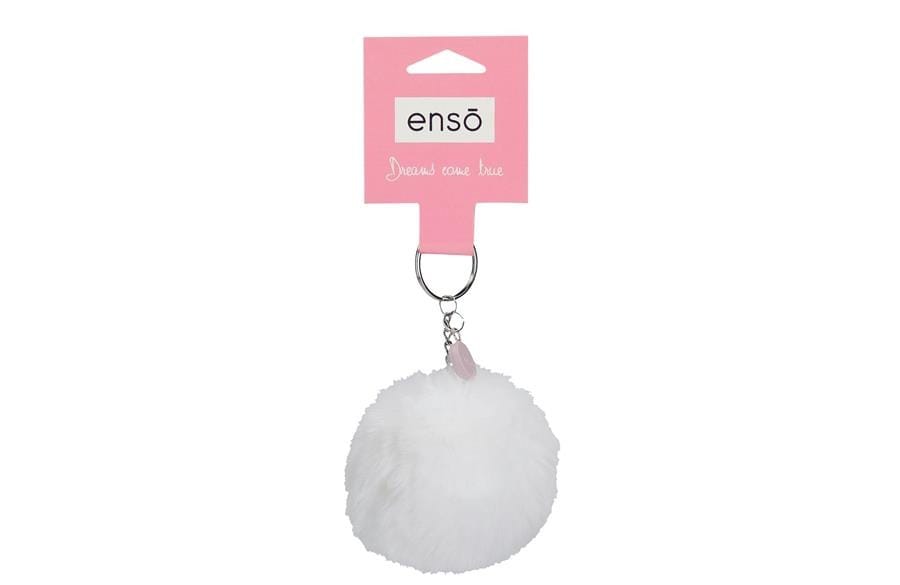 ENSO FLUFFY CHARMS dečiji privezak – bela