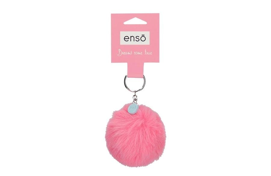 ENSO FLUFFY CHARMS dečiji privezak – pink