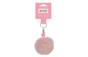 ENSO FLUFFY CHARMS dečiji privezak - powder pink