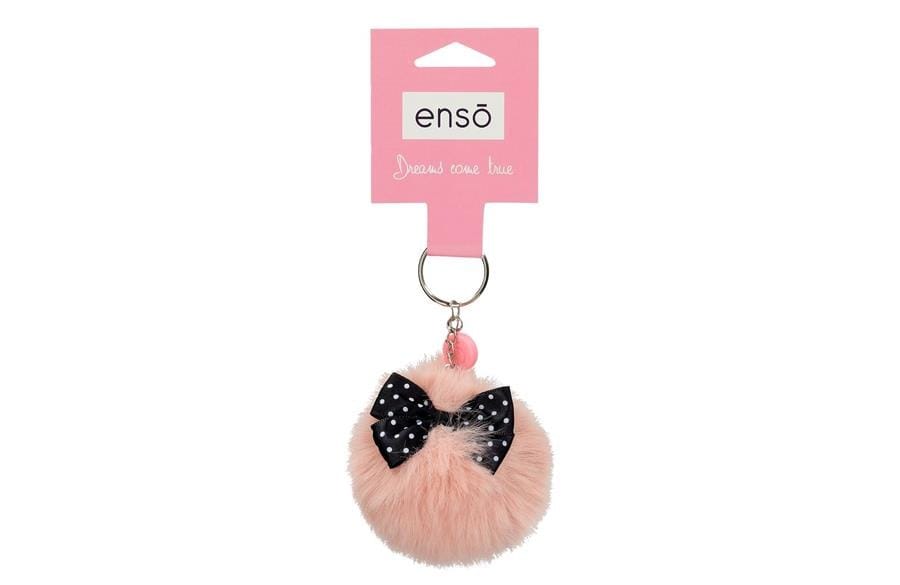 ENSO FLUFFY CHARMS dečiji privezak – powder pink