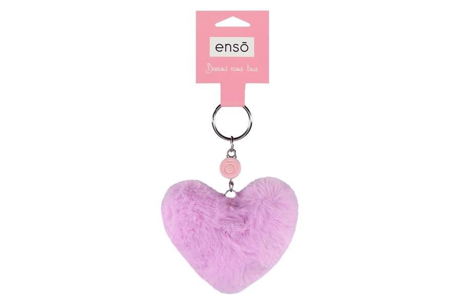 ENSO FLUFFY CHARMS dečiji privezak – ljubičasta