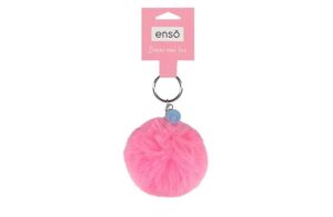 ENSO FLUFFY CHARMS dečiji privezak - pink