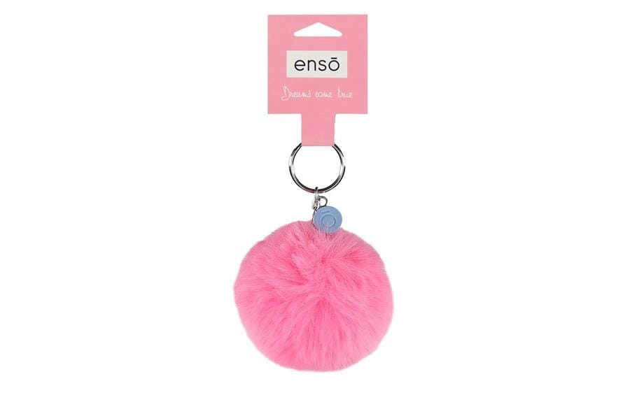 ENSO FLUFFY CHARMS dečiji privezak – pink