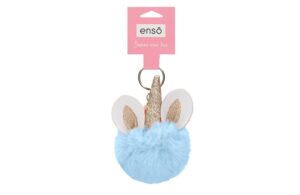 ENSO FLUFFY CHARMS dečiji privezak - plava