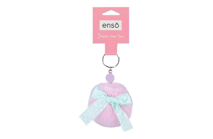 ENSO FLUFFY CHARMS dečiji privezak – light pink