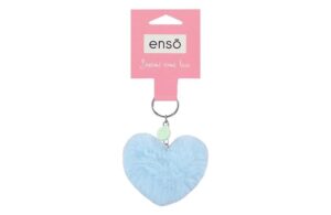 ENSO FLUFFY CHARMS dečiji privezak - perla plava