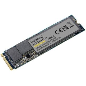 SSD M.2 NVMe  Intenso 500GB M.2 2280 PCIe Premium Gen.3 x4 NVMe 1.3 3835450