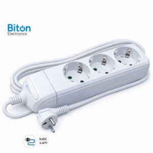 PRENOSNA PRIKLJUCNICA BITON TROSTRUKA 1,4M KB-RB-03L