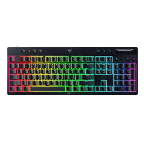 BlackWidow V4 Low-profile HyperSpeed - Wireless Mechanical Gaming Keyboard (Orange Tactile Switch)