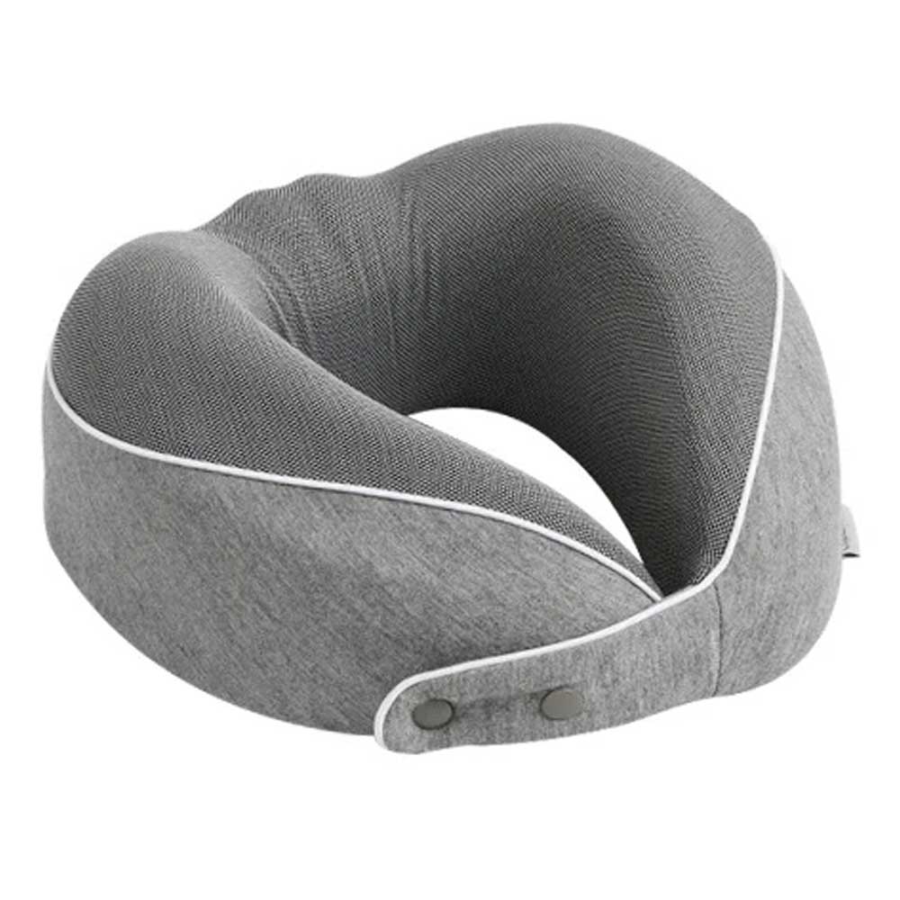 Memory Foam Neck Pillow – Heavy Grey