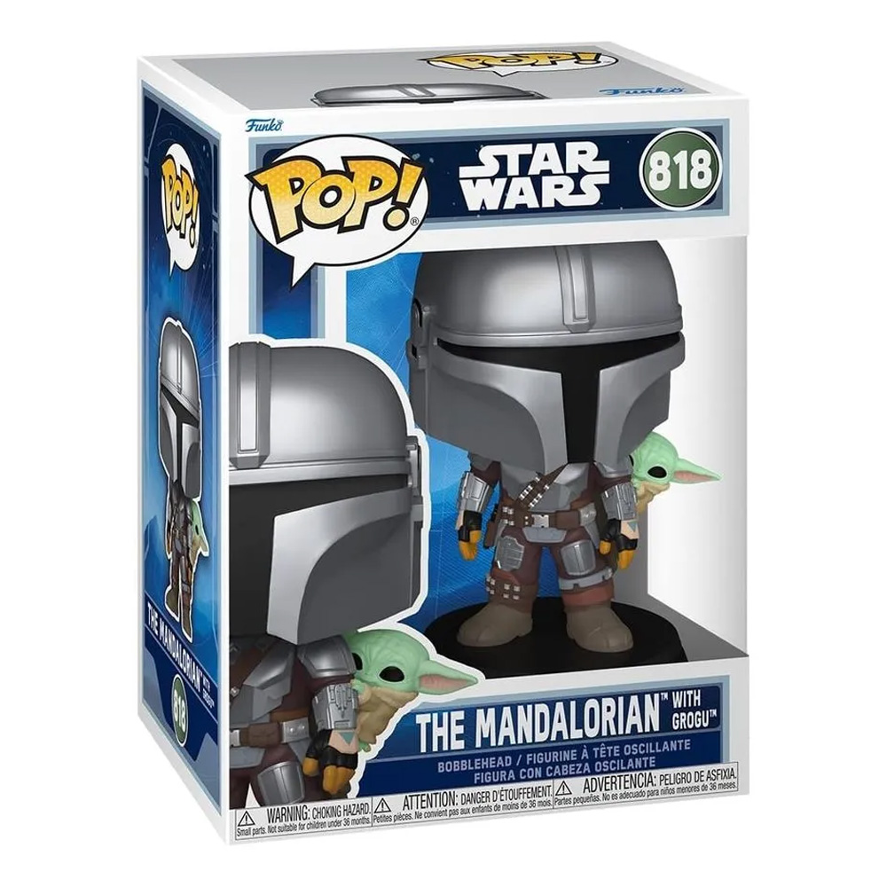 Funko POP! Star Wars: The Mandalorian & Grogu – The Mandalorian w/Grogu