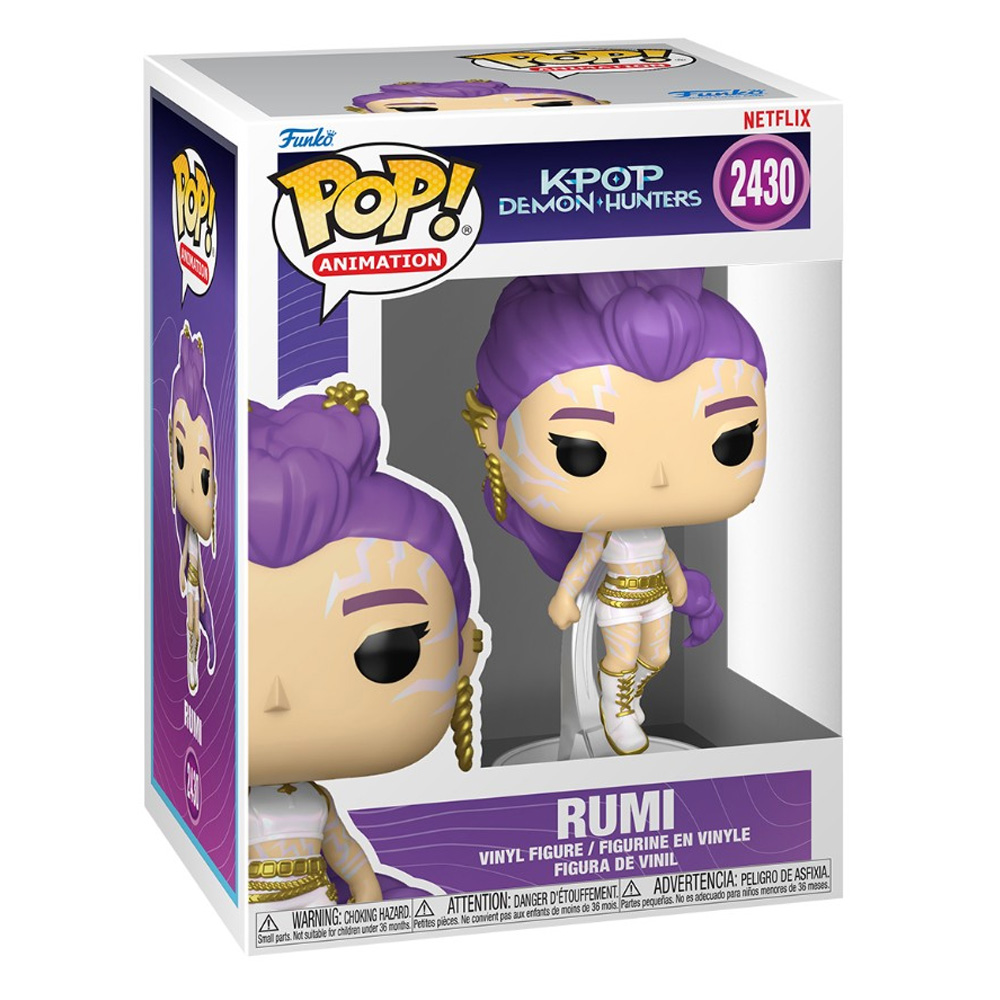 Funko POP! Animation: KPOP Demon Hunters S2 – Rumi w/Chase (Glow)