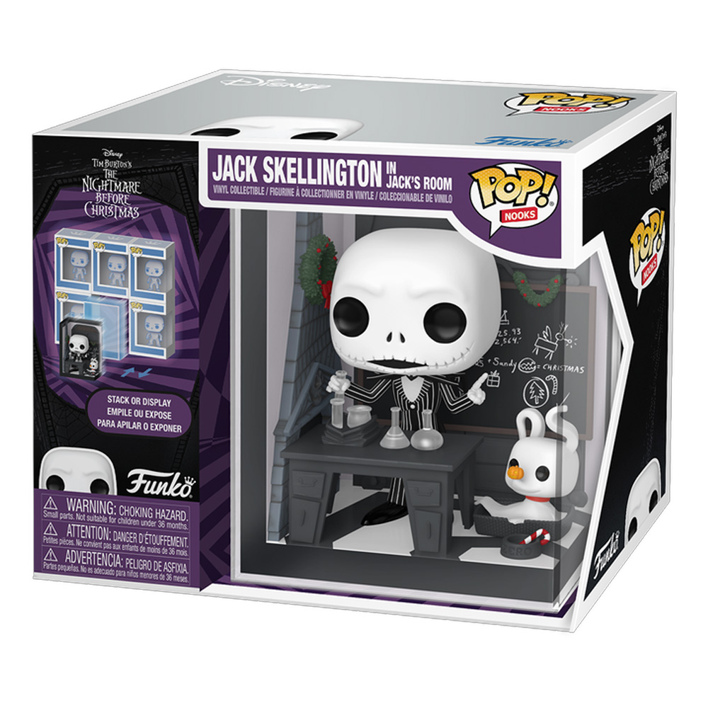 Funko POP! Nooks: The Nightmare Before Christmas – Jack Skellington’s Room​